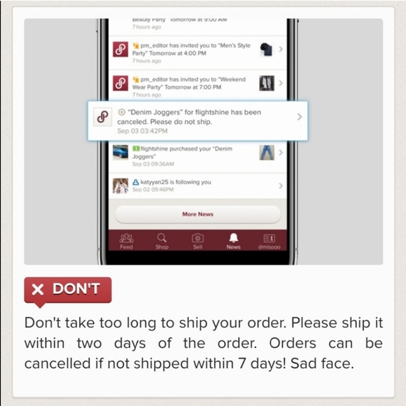 1 of 2 Poshmark Do's and Don'ts - Picture 11 of 11